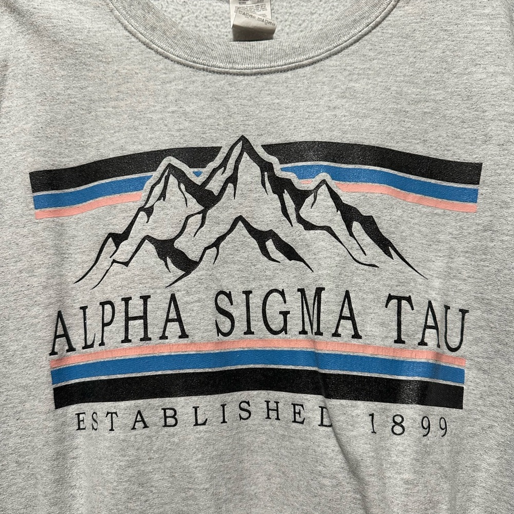 Alpha Sigma Tau Crewneck - Picture 2 of 4